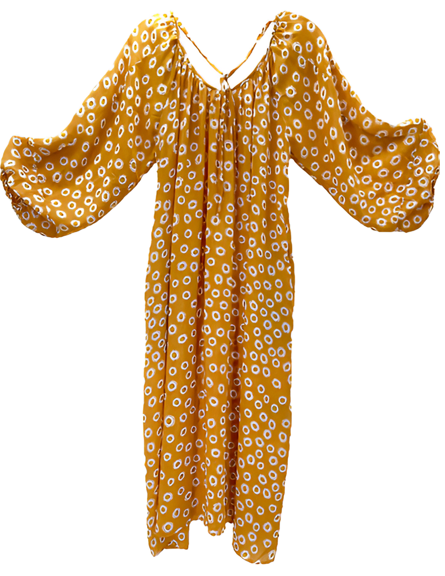 Robe with Floral Print	