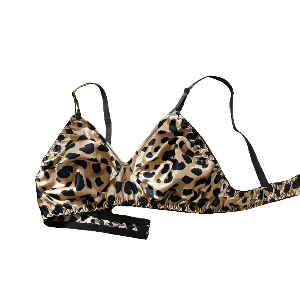 Printed Silk Bras